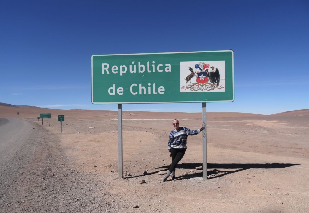 Border Chile- Bolivia Desert of Atacama