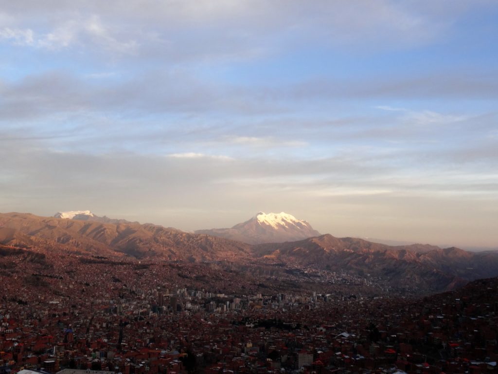 View of La Paz from El Alto
