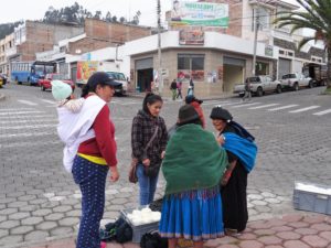 Street Vendor Otavalo, Ecuador South America