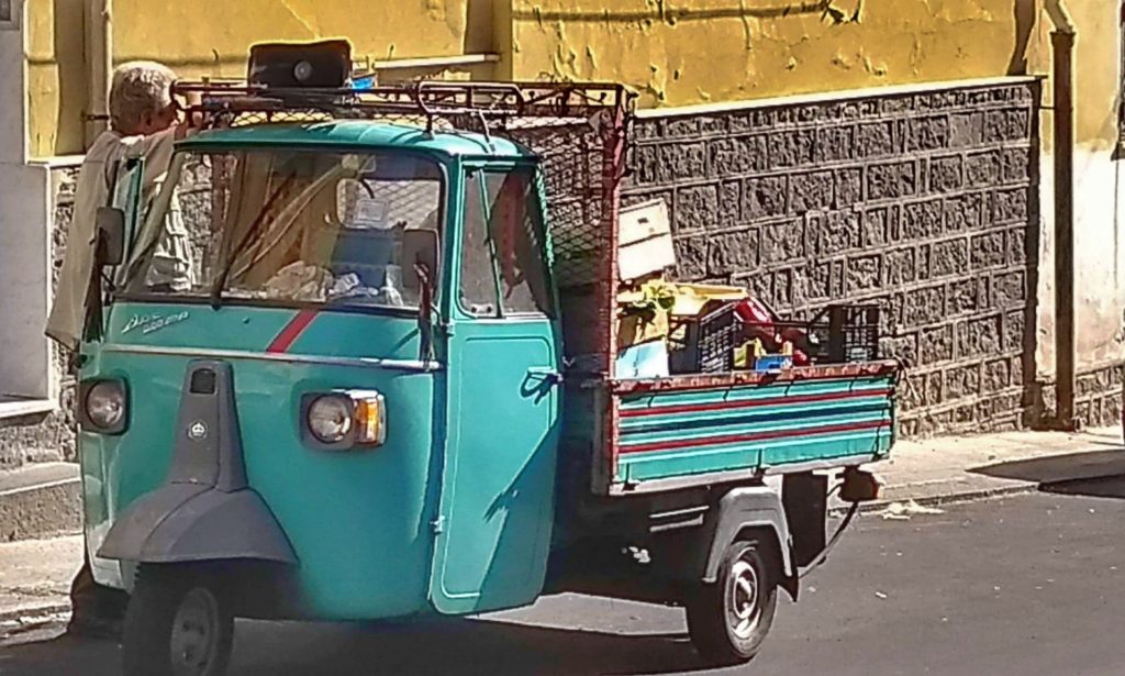 Typical Street Vendor, Catania